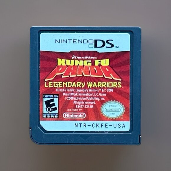 KUNG FU PANDA: LEGENDARY WARRIORS NINTENDO DS GAME 3DS 2DS DSI XL TESTED READ!! - Picture 9 of 16